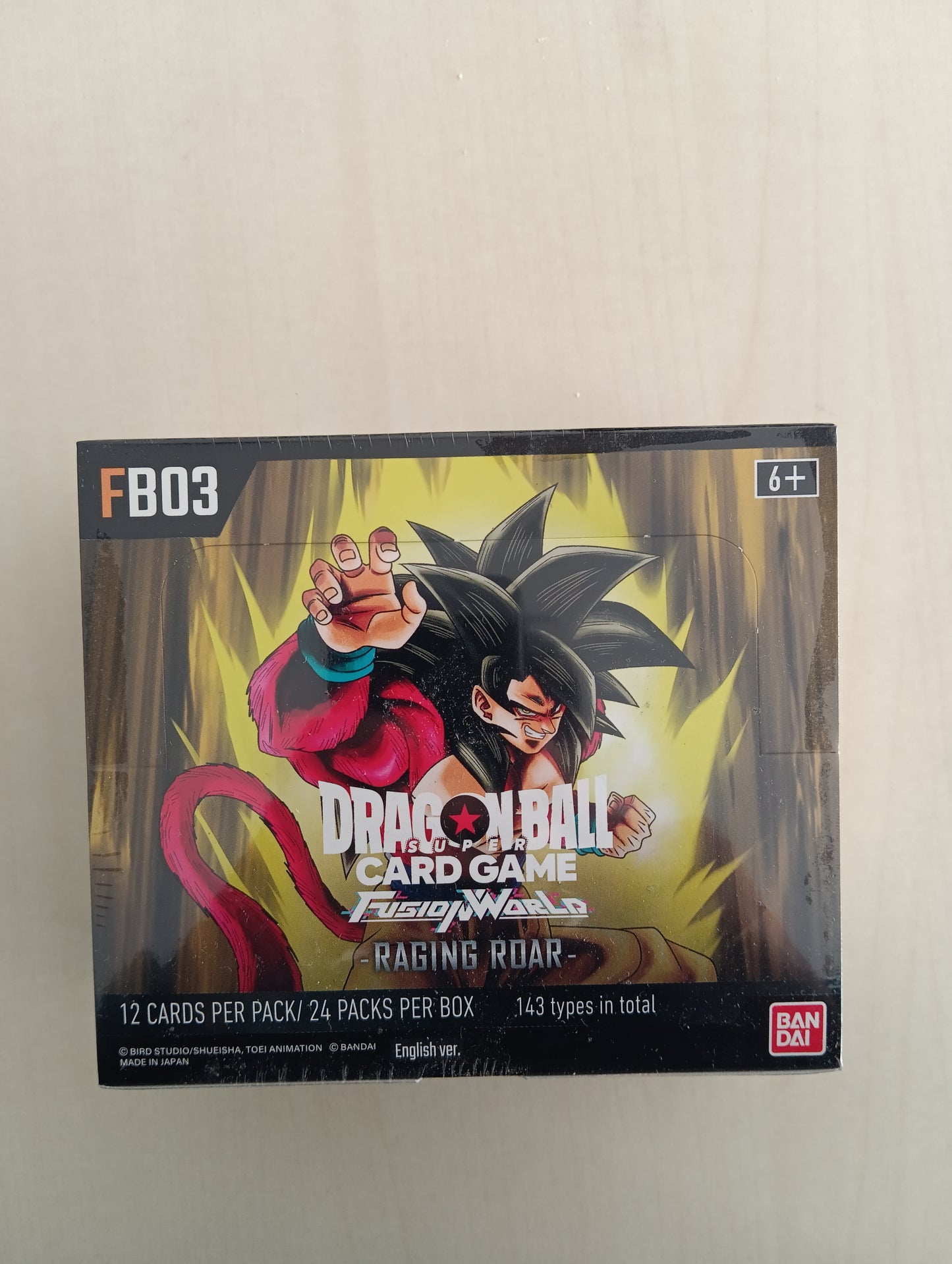 Box Dragon ball fb03 raging Roar